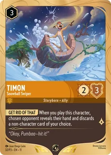 Timon - Snowball Swiper 32