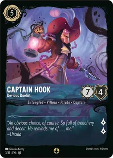Captain Hook - Devious Duelist 3/31
