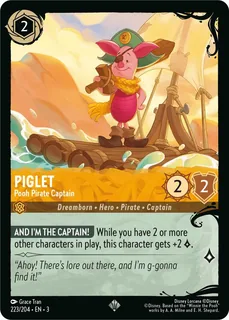 Piglet - Pooh Pirate Captain 223/204