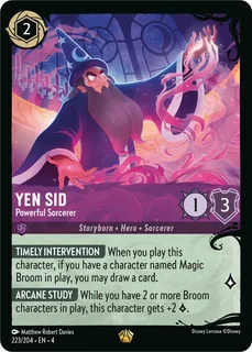 Yen Sid - Powerful Sorcerer 223/204