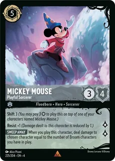 Mickey Mouse - Playful Sorcerer 225/204