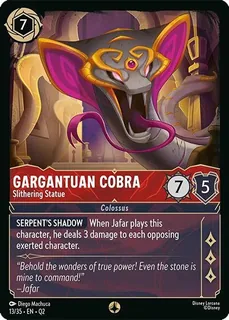 Gargantuan Cobra - Slithering Statue 13/35