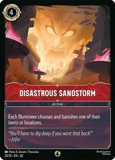 Disastrous Sandstorm 20/35
