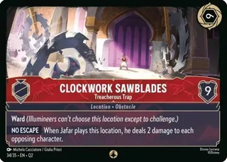Clockwork Sawblades - Treacherous Trap 34/35