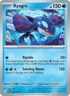 Kyogre 034/132