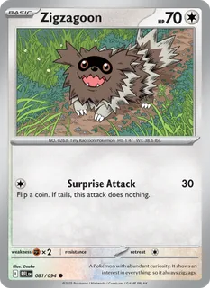 Zigzagoon 081/94