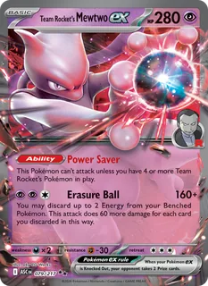 Team Rocket's Mewtwo ex 079/217