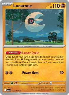 Lunatone 105/217
