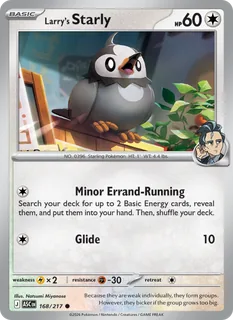 Larry's Starly 168/217