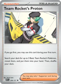 Team Rocket's Proton 208/217