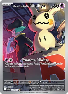 Team Rocket's Mimikyu 238/217