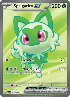 Sprigatito ex 251/217