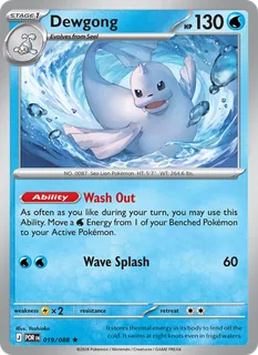 Dewgong 019/88