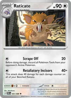 Raticate 061/88