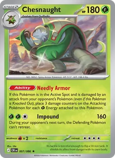 Chesnaught 007/86