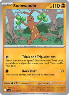 Sudowoodo 043/86