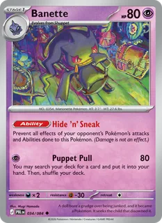 Banette 034/84