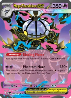 Mega Chandelure ex 038/84
