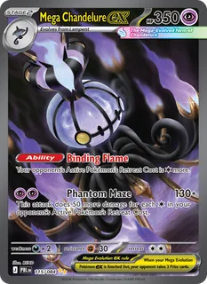 Mega Chandelure ex 115/84