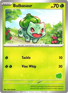 Bulbasaur 001/48