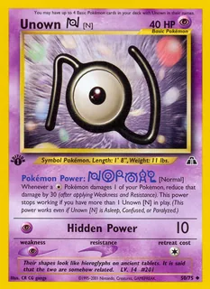 Unown [N] 050/75