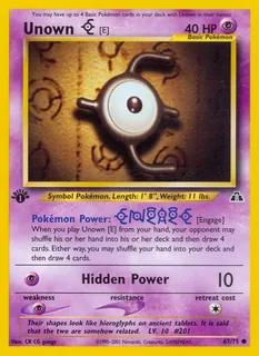 Unown [E] 067/75