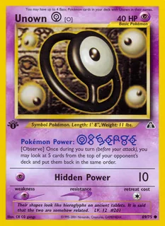 Unown [O] 069/75