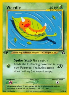 Weedle 070/75