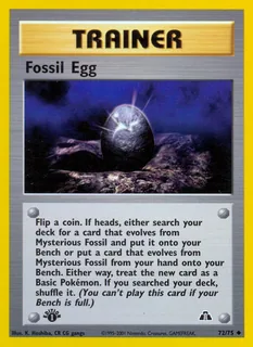 Fossil Egg 072/75