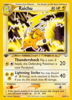 Raichu 021/64