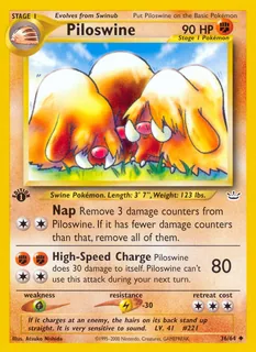 Piloswine 036/64
