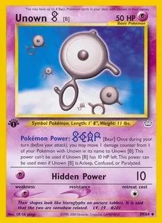 Unown [B] 039/64