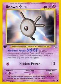 Unown [K] 058/64