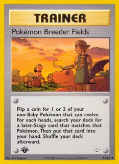 Pokémon Breeder Fields 062/64