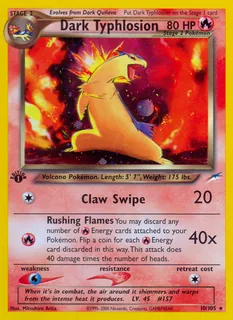 Dark Typhlosion 010/105