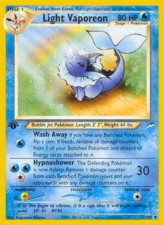 Light Vaporeon 052/105