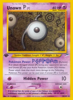 Unown [P] 058/105