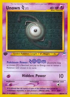 Unown [Z] 060/105