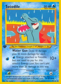 Totodile 085/105