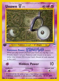 Unown [V] 089/105
