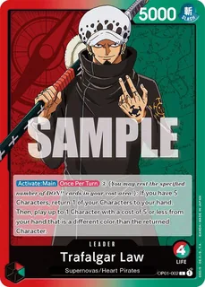 Trafalgar Law OP01-002