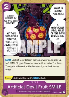 Artificial Devil Fruit SMILE OP01-116