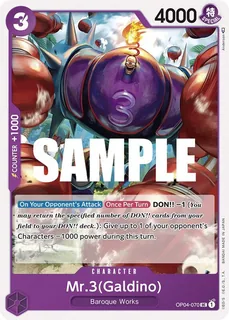 Mr.3 OP04-070