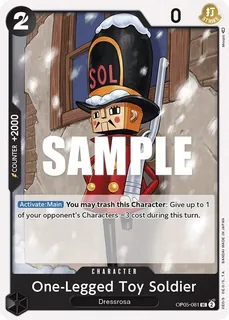 One-Legged Toy Soldier OP05-081