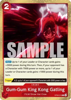 Gum-Gum King Kong Gatling OP06-018