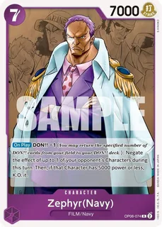 Zephyr OP06-074