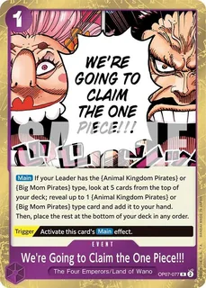 We're Going to Claim the One Piece!!! OP07-077