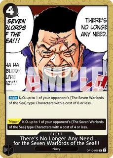 There's No Longer Any Need for the Seven Warlords of the Sea!!! OP10-096