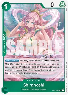 Shirahoshi OP11-030