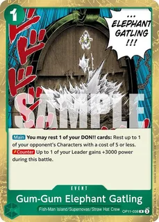 Gum-Gum Elephant Gatling OP11-038